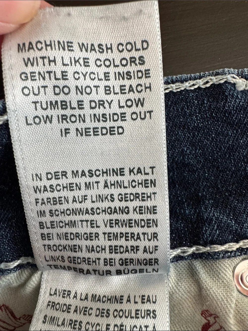 True Religion Geno Slim No-Flap Jeans